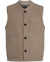 ZEGNA - Knitted Vest - Lyst