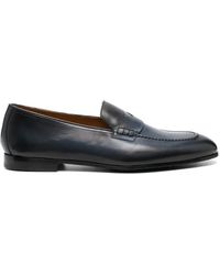 Doucal's - Flat Leather Loafers - Lyst