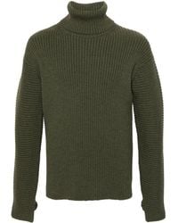 KENZO - Roll-Neck Ribbed-Knit Jumper - Lyst