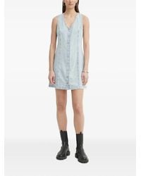 Levi's - Button-Up Sleeveless Mini Dress - Lyst