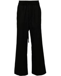 Thom Krom - Pantalones De Chándal De Tiro Bajo Con Cordón - Lyst