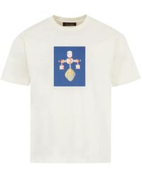 Wales Bonner - T-Shirt À Motif De Boussole - Lyst