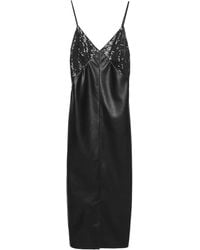 MSGM - Sequin-Embellished Midi Dress - Lyst