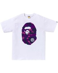 A Bathing Ape - Big Ape Head Cotton T-shirt - Lyst