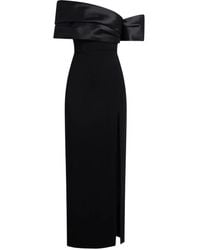 Solace London - Off-Shoulder Maxi-Jurk - Lyst