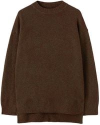 Jil Sander - Melange-Effect Wool-Blend Jumper - Lyst