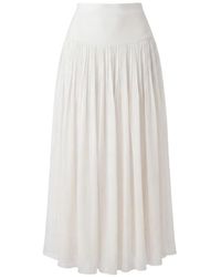 Nicholas - Pleated Maxi Skirt - Lyst