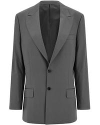 ARMARIUM - Peak Lapels Single-breasted Blazer - Lyst