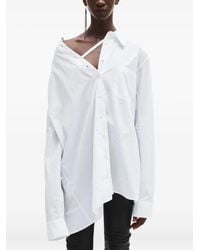 Ann Demeulemeester - Asymmetric Shirt - Lyst