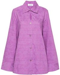 Rodebjer - Bahar Striped Shirt - Lyst
