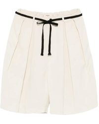 Barena - Pleated-Design Shorts - Lyst