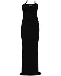Christopher Esber - Odessa Arced Strapless Gown Dress - Lyst