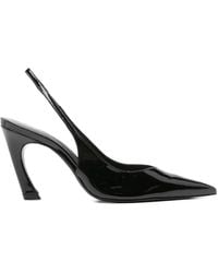 SCHUTZ SHOES - 90mm Pointed-toe Slingback Pumps - Lyst