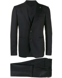 Tagliatore Three-piece Suit - Blue