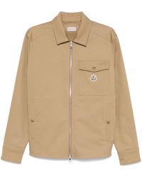 Moncler - Gabardine Cotton Shirt Jacket - Lyst