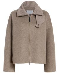 Proenza Schouler - Roll Neck Zip Carina Jacket - Lyst