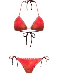 Amir Slama - Tie-Dye Crochet Bikini - Lyst
