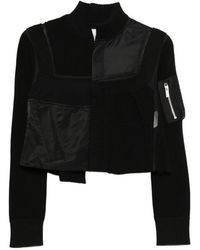 Sacai - Chaqueta A Paneles Con Cremallera - Lyst