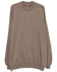 Rick Owens - Cotton Crewneck Sweatshirt - Lyst
