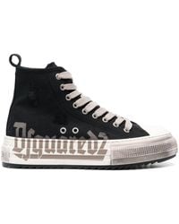 DSquared² - High-Top-Sneakers mit Plateau - Lyst