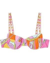 PUCCI - Orchidee-Print Cotton-Terry Top - Lyst