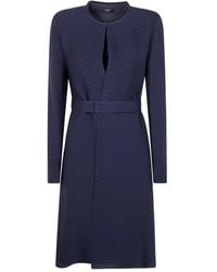 Emporio Armani - Long Sleeve Dress - Lyst