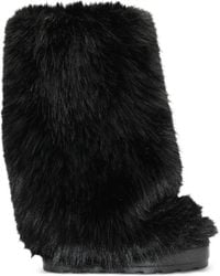 Casadei - Botas de pelo artificial - Lyst