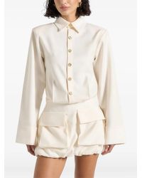 Manière De Voir - Laure Cargo Shirt Mini Dress - Lyst
