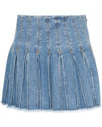 Liu Jo - Pleated Mini Skirt - Lyst