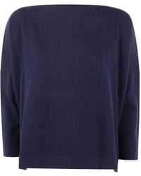 Daniela Gregis - Boat-Neck Wool Sweater - Lyst