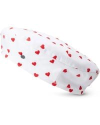 Maison Michel - Boina New Billy con corazón estampado - Lyst