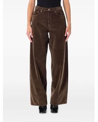 Haikure - Pantalon En Velours Côtelé À Coupe Ample - Lyst