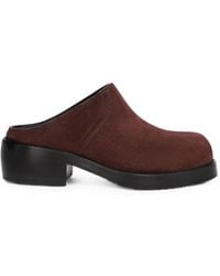 Dries Van Noten - Suede Workwear Mules - Lyst