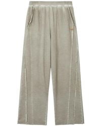 Izzue - Faded Raw-Edge Track Pants - Lyst