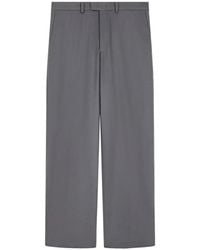 Emporio Armani - Straight-Leg Trousers - Lyst
