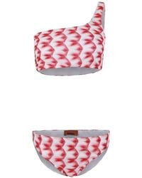 Missoni - Bikini À Une Épaule - Lyst
