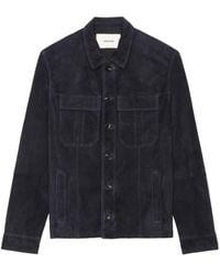 Zadig & Voltaire - Kuba Suede Jacket - Lyst
