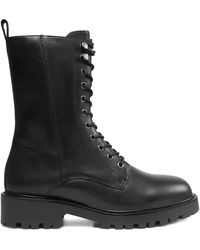 Vagabond Shoemakers - Kenova Lace-Up Chunky-Sole Boots - Lyst