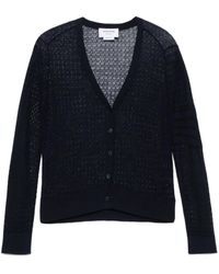 Thom Browne - Cárdigan con cuello en V - Lyst