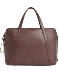 Coccinelle - Medium Nory Grained Leather Tote Bag - Lyst