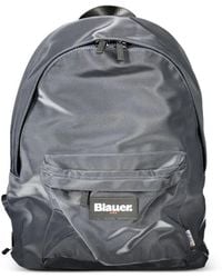 Blauer - Rucksack Mit Logo-Patch - Lyst