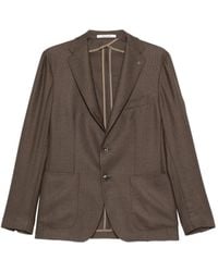 Tagliatore - Blazer con bolsillos de parche - Lyst