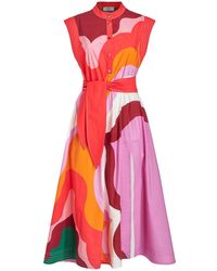 Etro - Midi-jurk Met Print - Lyst