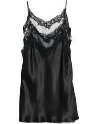 Viktor & Rolf - Lace-Trim Layered Mini Dress - Lyst