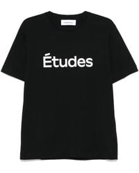 Etudes Studio - Logo-Print T-Shirt - Lyst