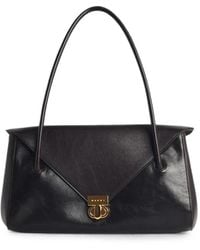 Marni - East West Leather Shoulder Bag - Lyst