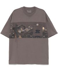 Musium Div. - Logo-Embroidered T-Shirt - Lyst