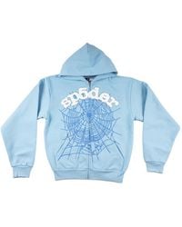 Sp5der - Og Web Zip-Up Hoodie - Lyst