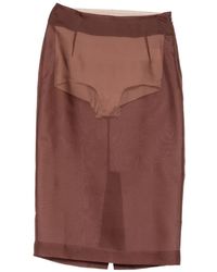 Patrizia Pepe - Organza Midi Skirt - Lyst