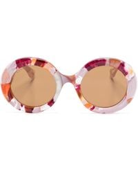 Gucci - Round-Frame Sunglasses - Lyst